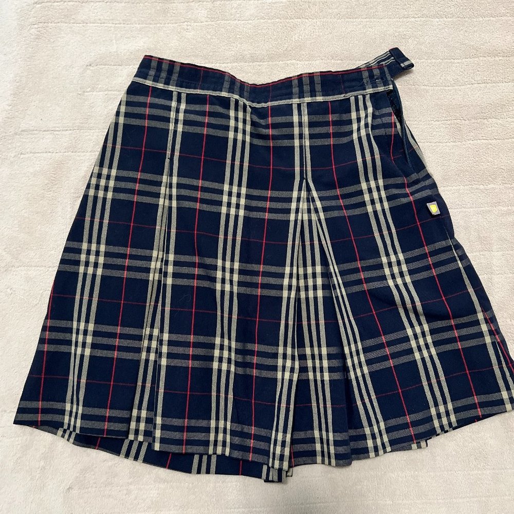 Plaid girl skirt